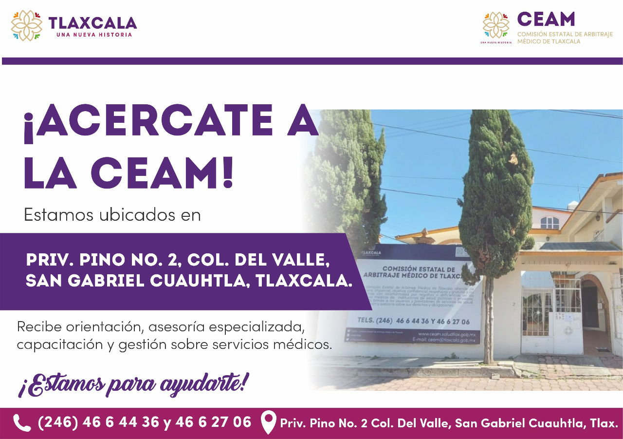 ¡Acércate a la CEAM! 